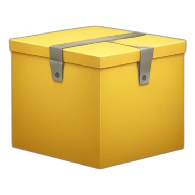 mistery box yellow sticker