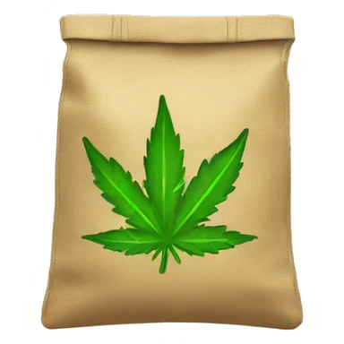 weed bag sticker