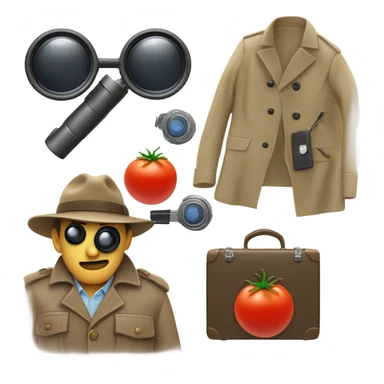 Tomato spy sticker