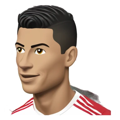 cristiano ronaldo in the manchester united sticker