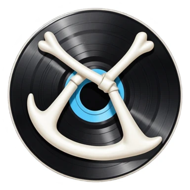 A vynil of Conan Gray's wishbone sticker