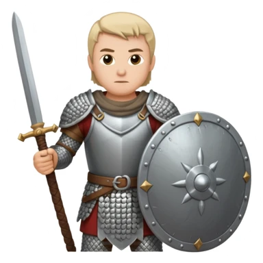 kalkan savaşçı sticker