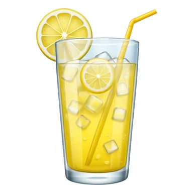 lemonade with ice sticker