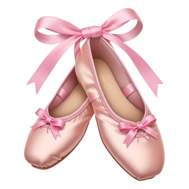 Ballerina pointe shoes sticker