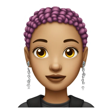 Girl with 1000 piercings  sticker