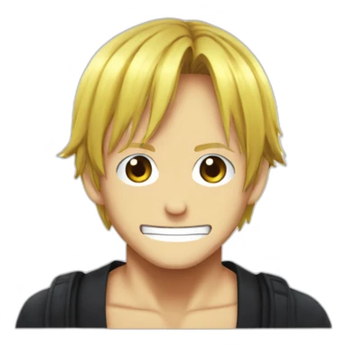 One piece sanji sticker