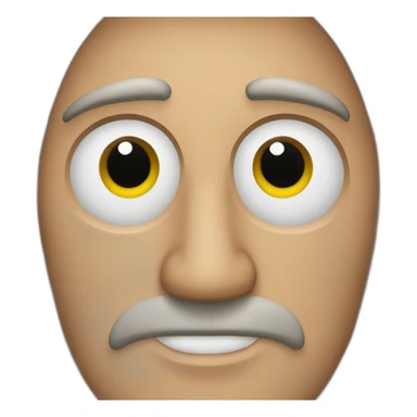 Señor de Ojos saltones sticker