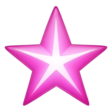pink magic stars icon sticker