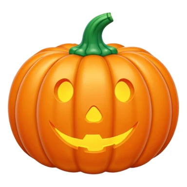   jeff koons style inflatable pumpkin sticker