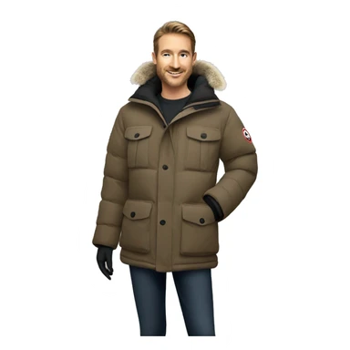 Canada goose jacket  sticker