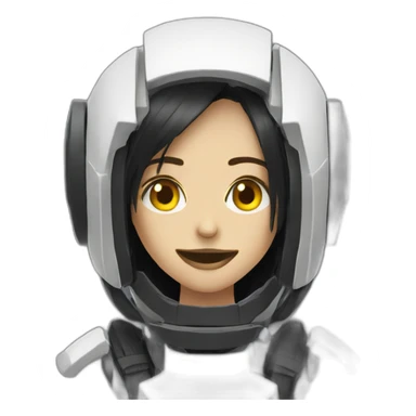 GladOS from portal sticker
