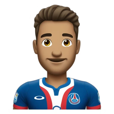 Un maillot du parisien germaint sticker