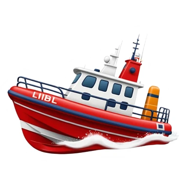 rnli lifeboat sticker
