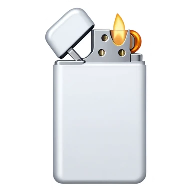 white lighter sticker