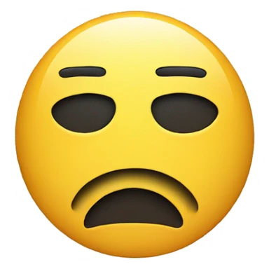 Sad face with glitch  sticker