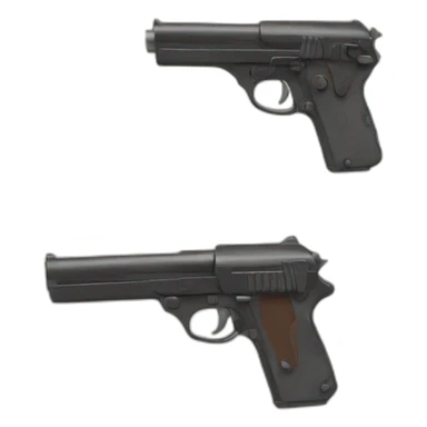 Pistolet sticker