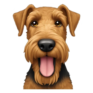 Airedale Terrier sticker