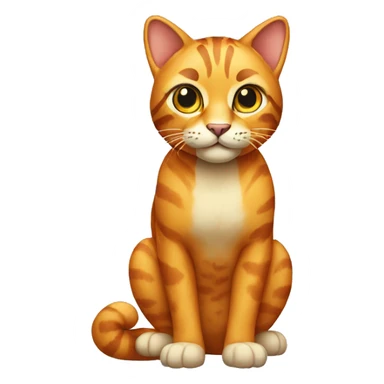 Cheetoh Cat Full Body sticker