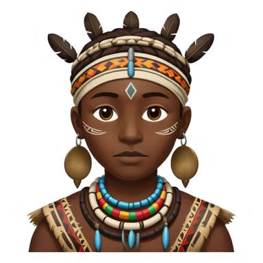 Tribal African sticker