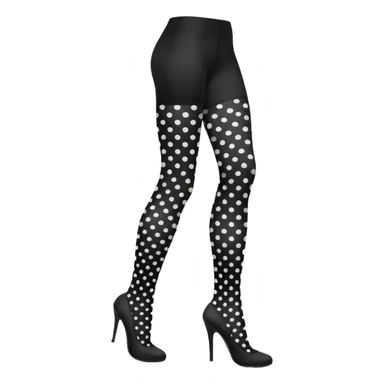 polka dot tight sticker
