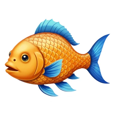 Fish wearing shoes  sticker