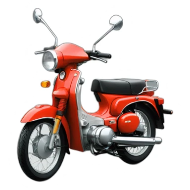 moto honda c90 sticker
