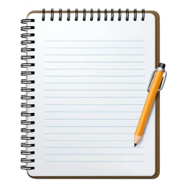 Emoji de uma Estrutura da prova de caderno sticker