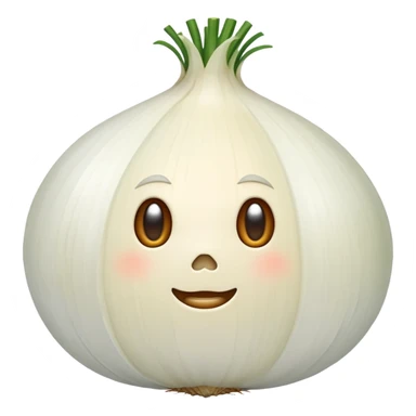 white onion sticker