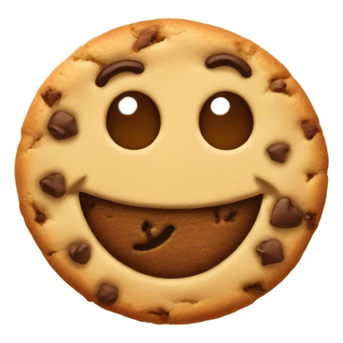 Happy cookie sticker