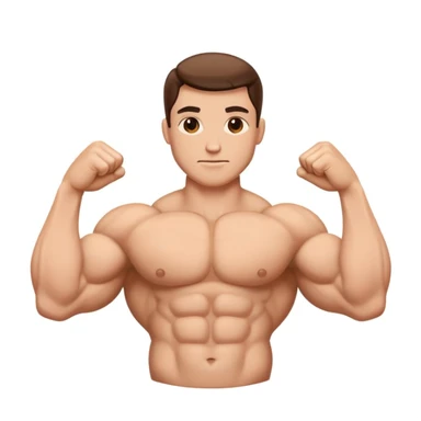 Biceps, muscle  sticker