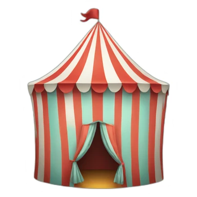 Circus Tent sticker