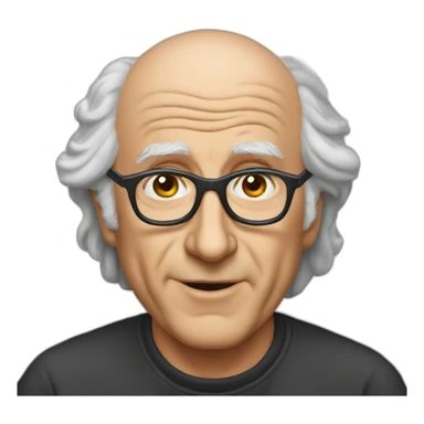 Larry David sticker