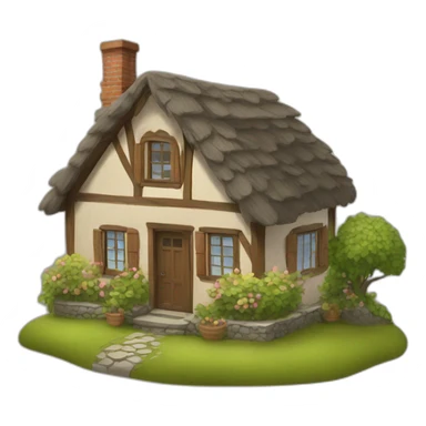 Cottage sticker