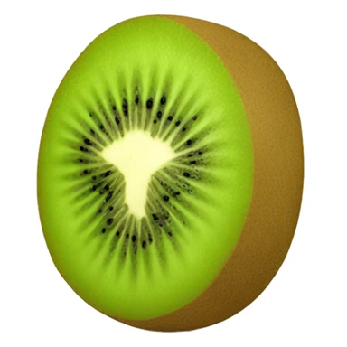 3D kiwi fruit  sticker