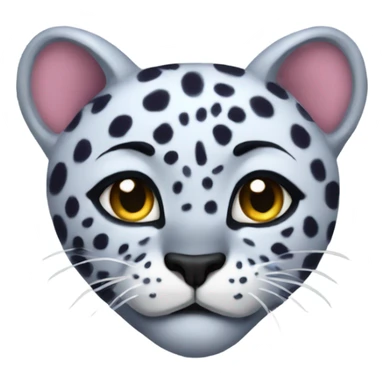 Gepard heart sticker