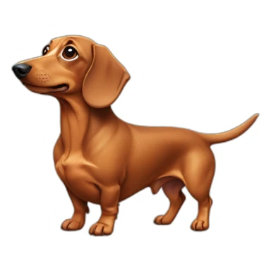 Dachshund sticker