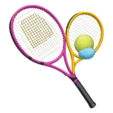 Tennis-Racket Animals sticker