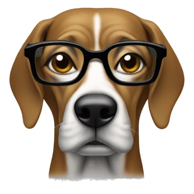 Snoop dog with glasses sticker