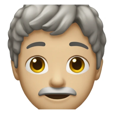 Quelqu'un triste qui crie en louchant sticker