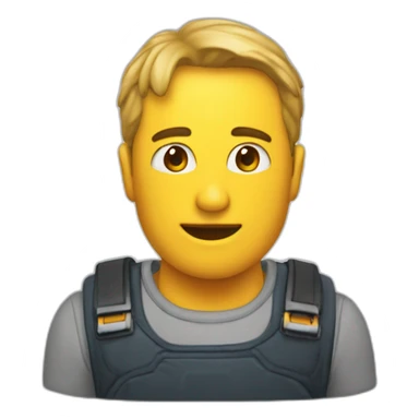 Quelqu’un qui guge et qui tchip sticker