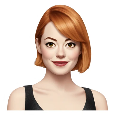 emma stone sticker