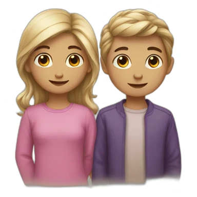 balence between siblings sticker