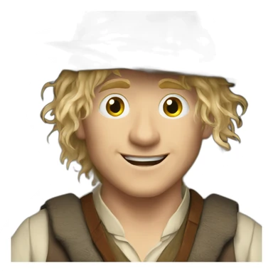 hobbit Merry Brandybuck sticker