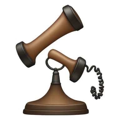 Messages in telephone  sticker