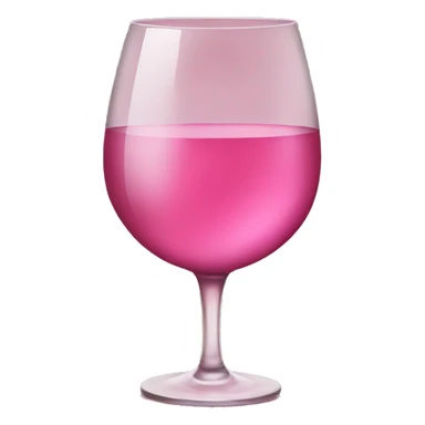Pink wine sticker