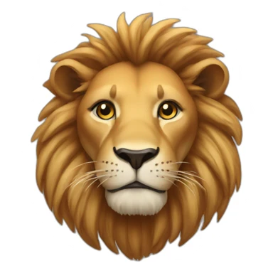 Mam lion sticker