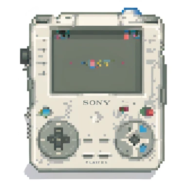 белый плеер Sony, no background sticker