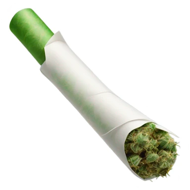 a perfectly rolled joint  sticker