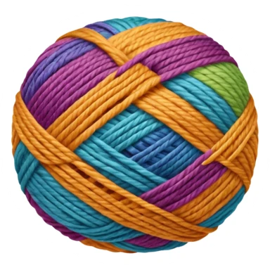 knitting sticker