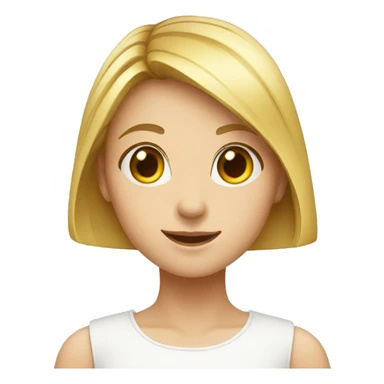 delight:girl:face sticker